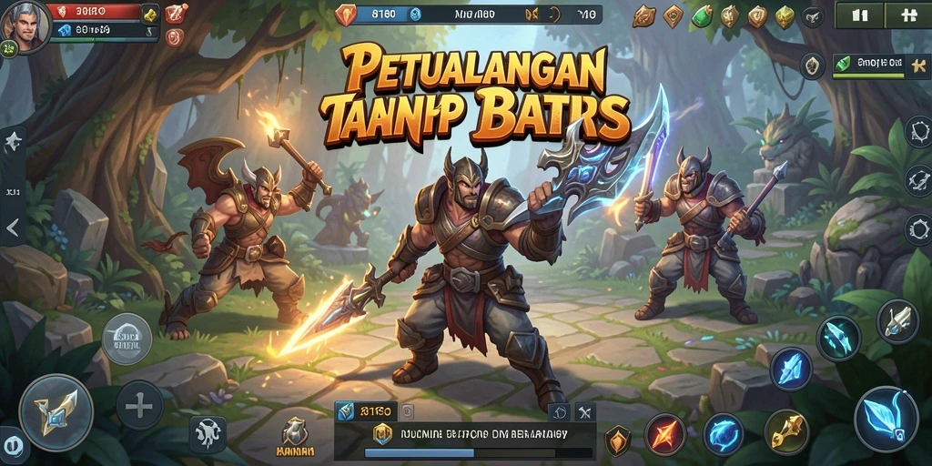 Tampilan menarik dari gameplay ARPG 8180 yang penuh aksi.