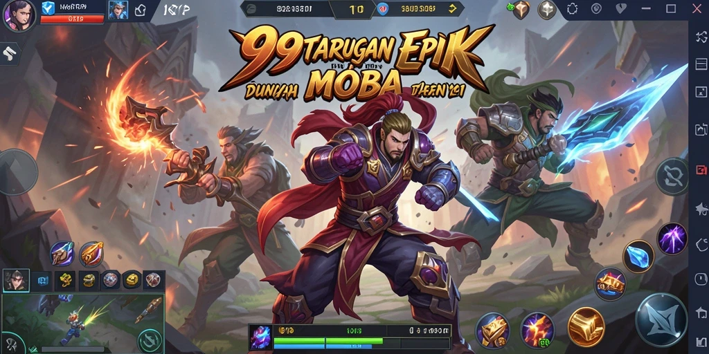 Tampilan aksi seru dari gameplay 99RTP yang mendebarkan.