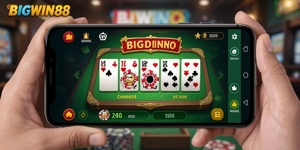 Tampilan gameplay seru dan interaktif di BIGWIN88.