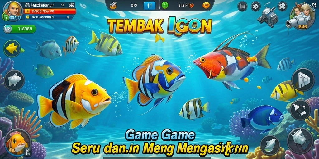 Screenshot gameplay Tembak Ikan CACOR78 yang penuh aksi.