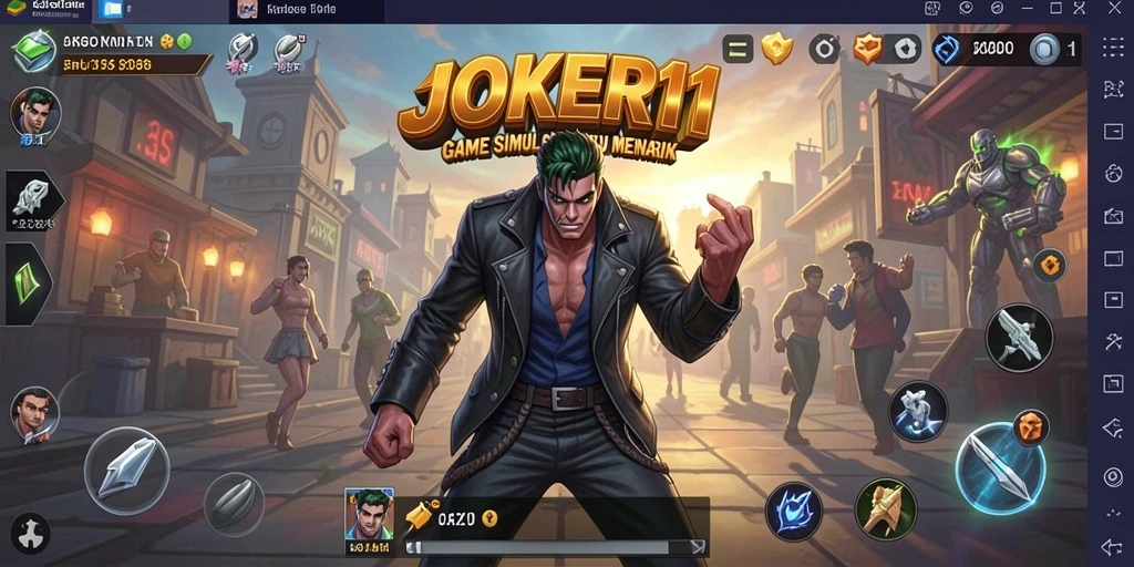 Tangkapan layar gameplay <strong>JOKER11</strong> menunjukkan aksi seru dan tantangan menarik.