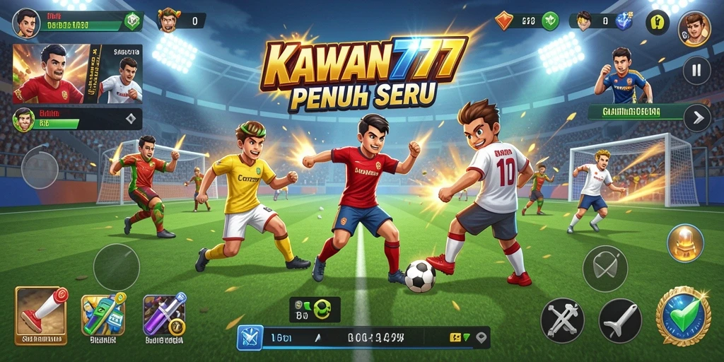 Tampilan gameplay yang seru di KAWAN777.