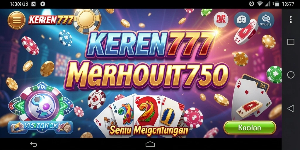 Tangkapan layar gameplay KEREN777 yang menampilkan suasana Kasino yang mendebarkan.