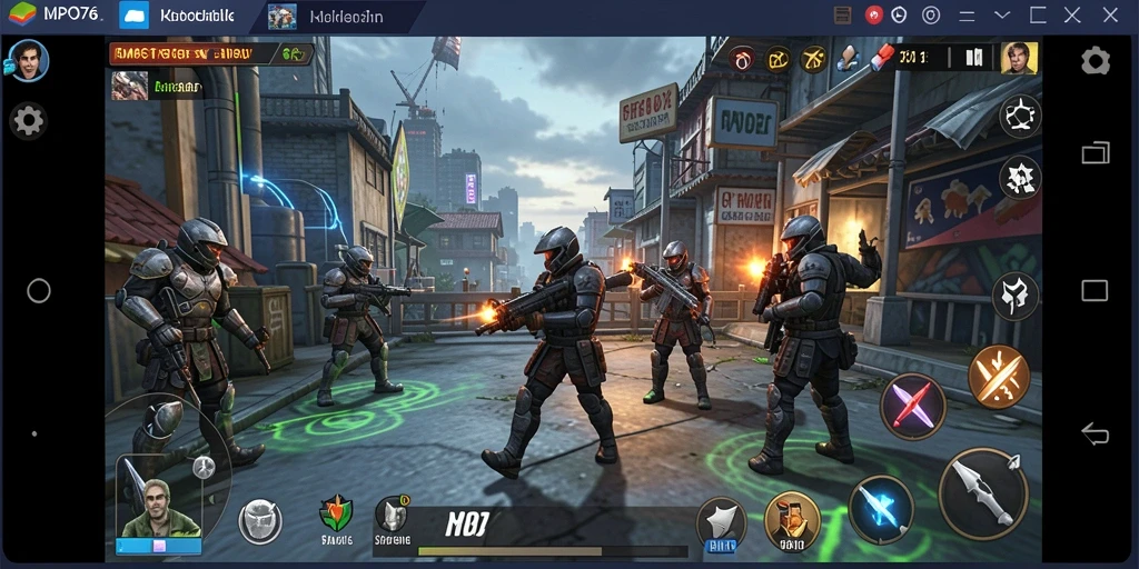 Tampilan gameplay MPO76 yang menegangkan dan strategis.