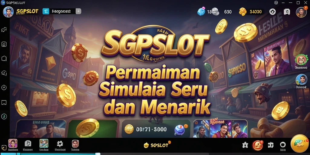 Tampilan gameplay SGPSLOT yang memukau dan interaktif.
